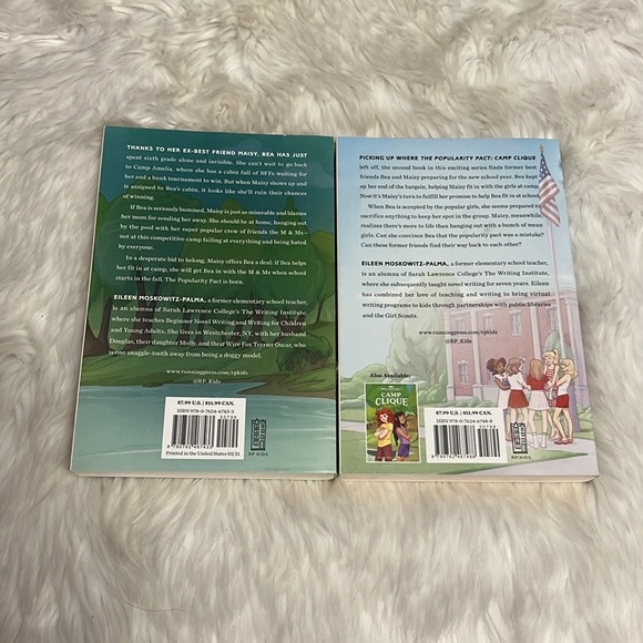 The Popularity Pact School Squad Series Paperback Set 1-2 Books - Picture 4 of 4